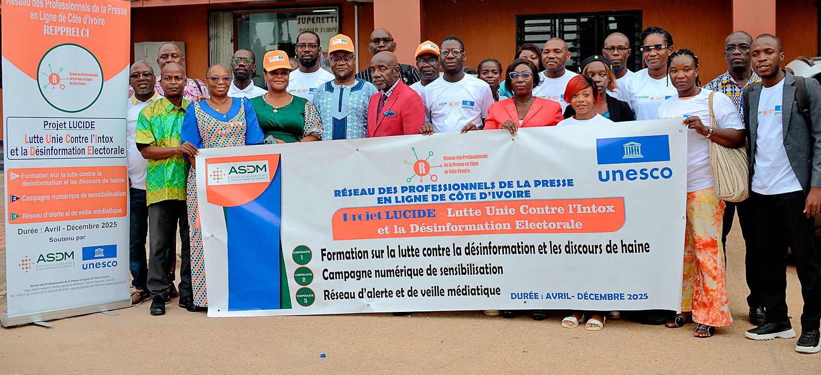[Côte d’Ivoire] Le REPPRELCI initie le projet LUCIDE pour contrer la désinformation électorale