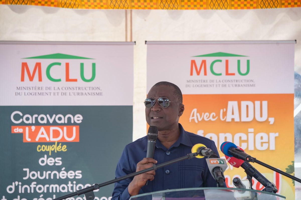 [Bouaké] Le ministre Amadou Koné plaide pour un foncier urbain sécurisé et inclusif
