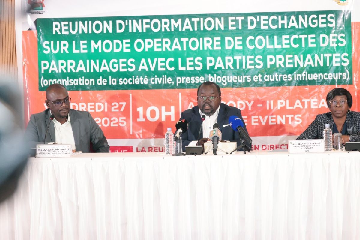 [Côte d’Ivoire---Présidentielle 2025] La CEI publie le nombre de parrainages requis par région