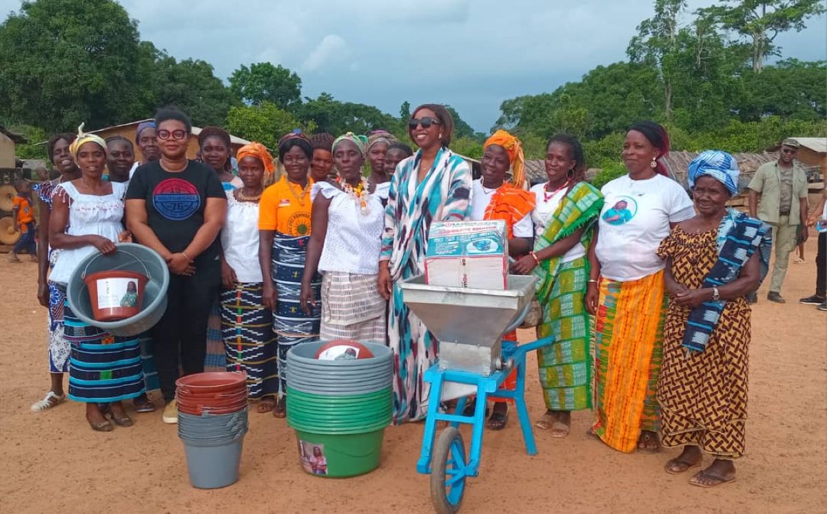 [Gagnoa] La Fondation "TCHELE’O" favorise l'autonomisation des femmes du Grand Ouragahio