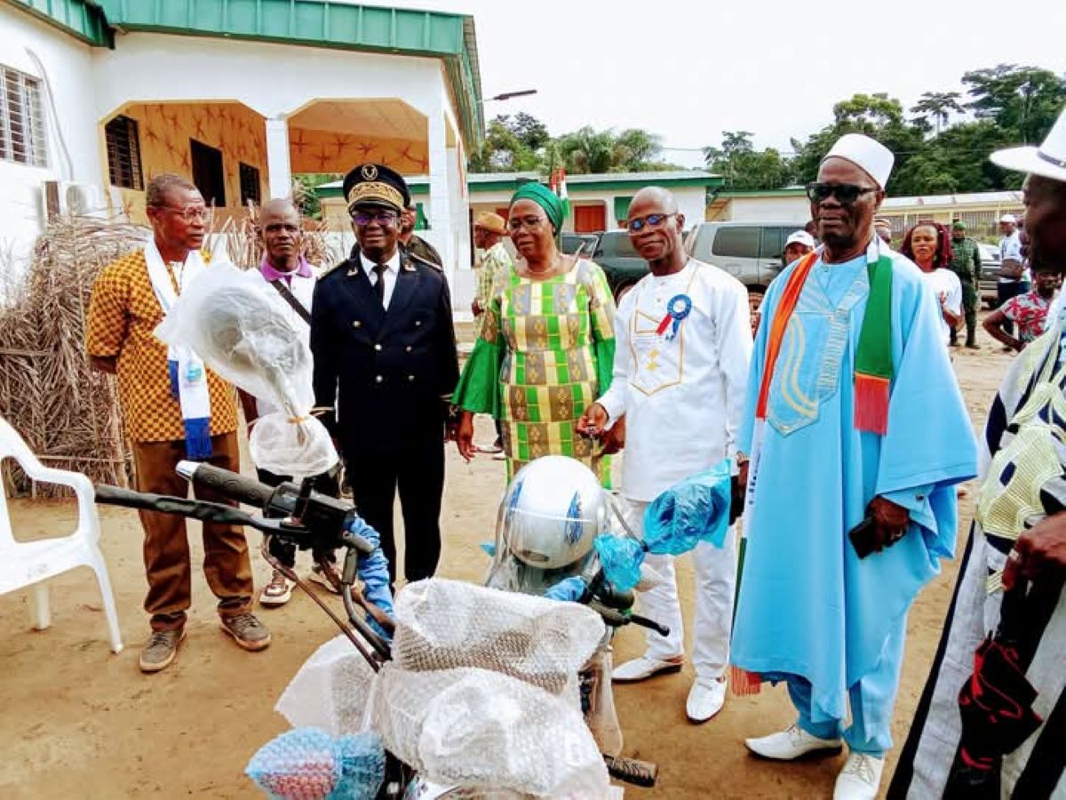 [Tonkpi – Coopération transfrontalière] Un geste symbolique pour renforcer les liens entre la Côte d’Ivoire et le Liberia