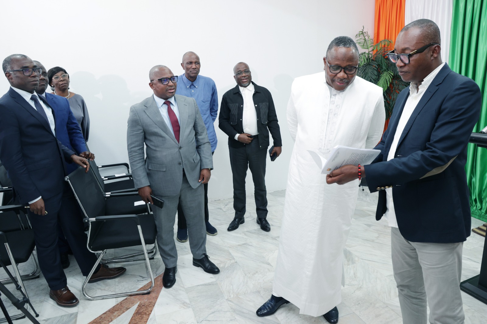 [Législatives 2025 en Côte d'Ivoire] Le président de la CEI appelle à un vote serein et respectueux des règles