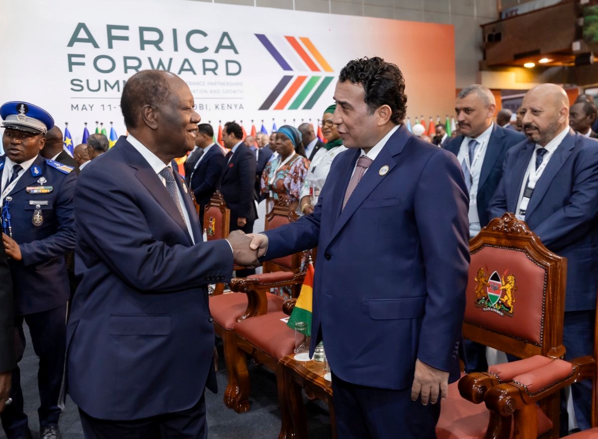 [Sommet Africa Forward 2026] Le président Alassane Ouattara et le DG de la CNPS Charles Kouassi brillent à Nairobi