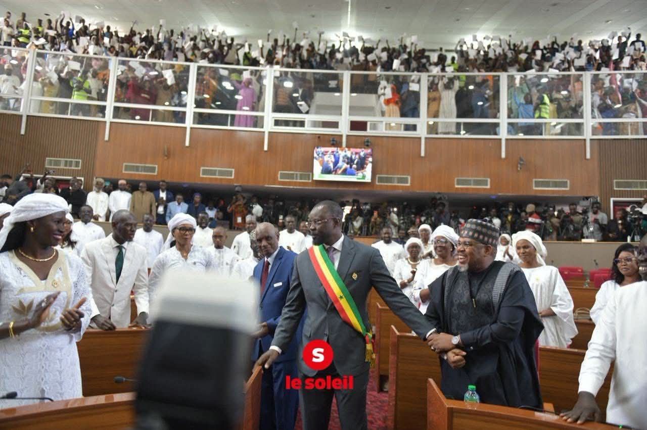 [Sénégal] Ousmane Sonko au perchoir avec 132 voix sur 133 députés votants (actualisé)