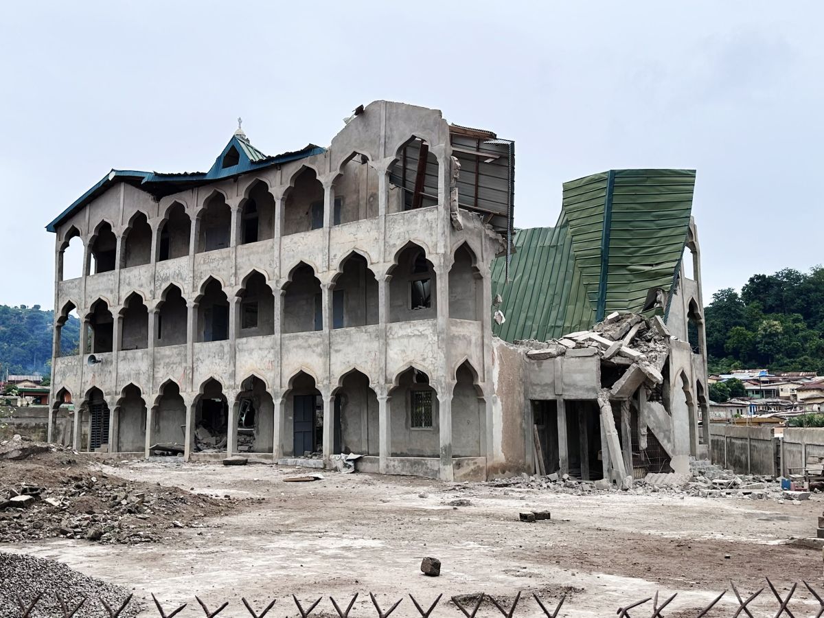 [Man] La mosquée Salam s’effondre sans faire de victime