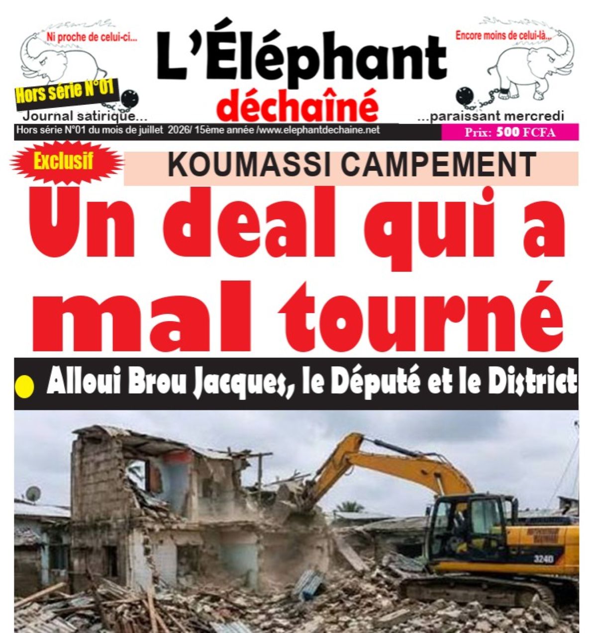 [Affaire Koumassi Campement] Bacongo convoque des journalistes de L’Éléphant