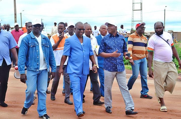 Le président de la fédération ivoirienne des consommateurs " Le réveil", Soumahro Ben N`Faly