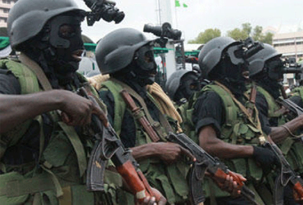 Les forces spéciales ivoiriennes. Ph. Dr